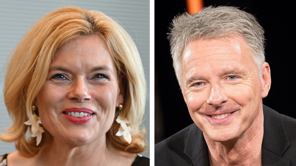 Julia Klöckner und Jörg Pilawa
