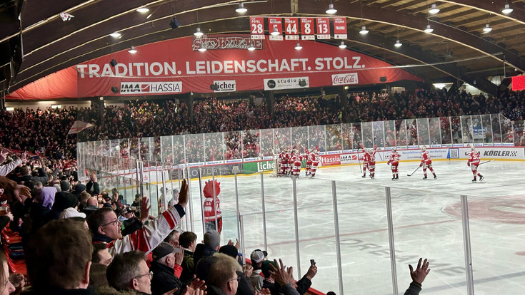 Eishockey-Hessenderby: Bad Nauheim empfängt Kassel Huskies