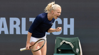 Tennis: Tschechin Siniakova gewinnt das Finale der Bad Homburg Open