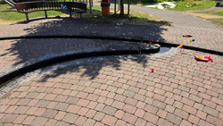 Abkühlung in Petersberg: Wasserspielplatz sorgt für Spaß