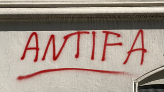 Wiesbaden: Ärger um "Antifa"-Schmierereien im Westend