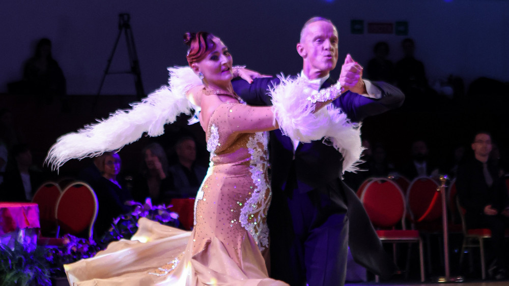 Volle Konzentration und fokussierter Blick 