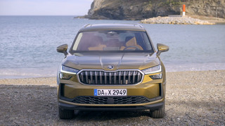 Der neue Škoda Kodiaq - Exterieur - starker Auftritt und erste Elemente der neuen Designsprache Modern Solid