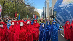 Demo in Brüssel: Zehntausende fordern mehr Klimaschutz