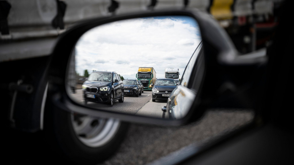 Stau auf der A5