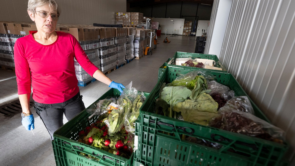 Zentrallager der hessischen Tafeln