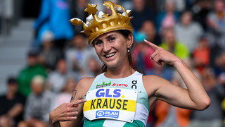 Leichtathletik: Gesa Krause holt DM-Titel und knackt Rekord