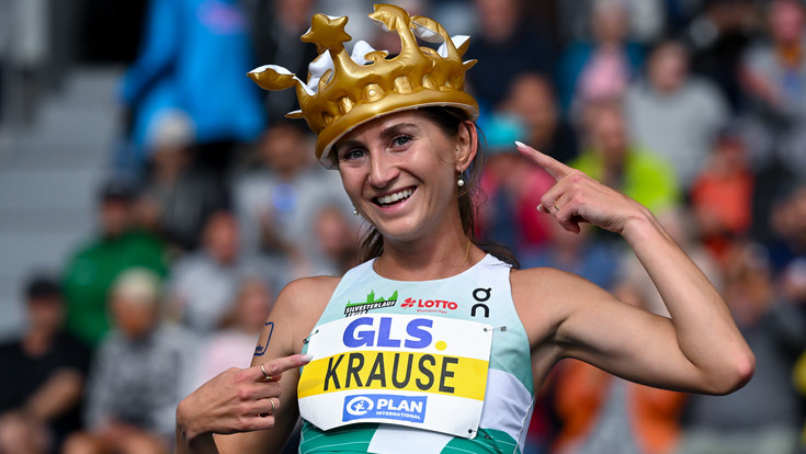 Leichtathletik: Gesa Krause holt DM-Titel und knackt Rekord