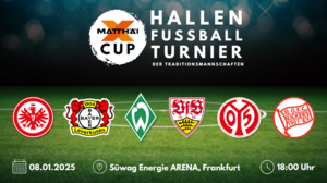 Matthäi Cup: FFH präsentiert Hallenfußballturnier am 08.01.2025