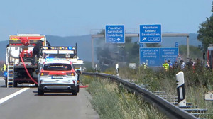 Autobahnkreuz Walldorf: A5 und A6 voll gesperrt