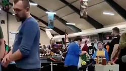 Mehr als 1.000 erwachsene Lego-Fans treffen sich in Dänemark nahe Billund