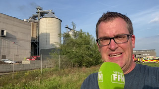 Silo-Brand in Lauterbach: Zwei Arbeiter bei Verpuffung verletzt