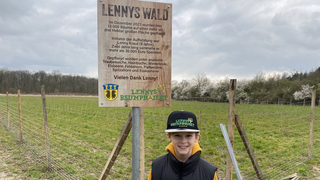 10-Jähriger sammelte Spenden: 13.000 neue Bäume in Karben dank Lenny