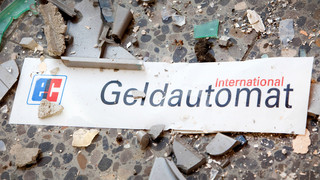 Geldautomatensprengung in Lindenfels: Bank nach Explosion beschädigt