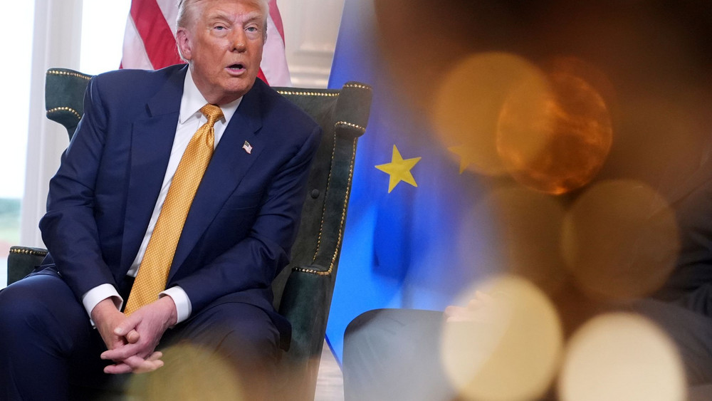 US-Präsident Trump trifft von der Leyen in Schottland