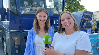 Polizei präsentiert sich an der Martin-Niemöller-Schule