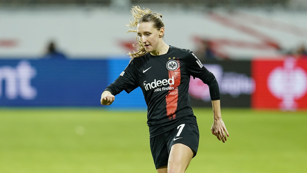 Lara Prasnikar trug insgesamt fünf Jahre das Trikot der Eintracht.