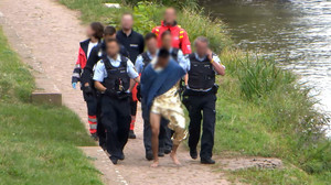 Polizeieinsatz in Heidelberg: Wilde Verfolgungsjagd wie im Film