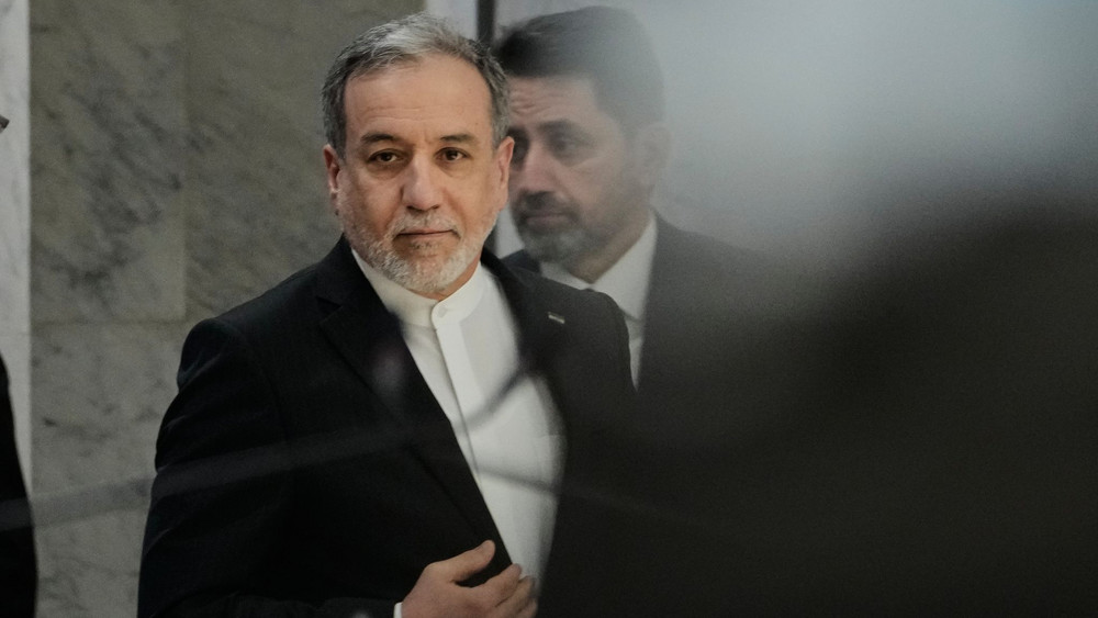 Irans Außenminister Abbas Araghtschi  im Irak