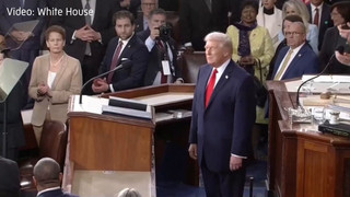 Rede an die Nation: Trump sieht USA als von Gott bevorzugtes Land