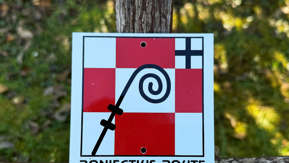 Orientierung für Wanderer auf der Bonifatius-Route