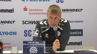 "Unverdienter Punkt" - Gummersbach punktet glücklich gegen Göppingen, aber Coach Sigurdsson findet sehr kritische Worte