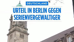 Serienvergewaltiger für 22 Fälle verurteilt: 44 Fälle noch ungeklärt