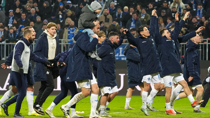 Lilien on Fire: Darmstadt 98 Zweitliga-Primus