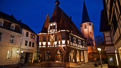 Explosion erschüttert historisches Rathaus in Michelstadt