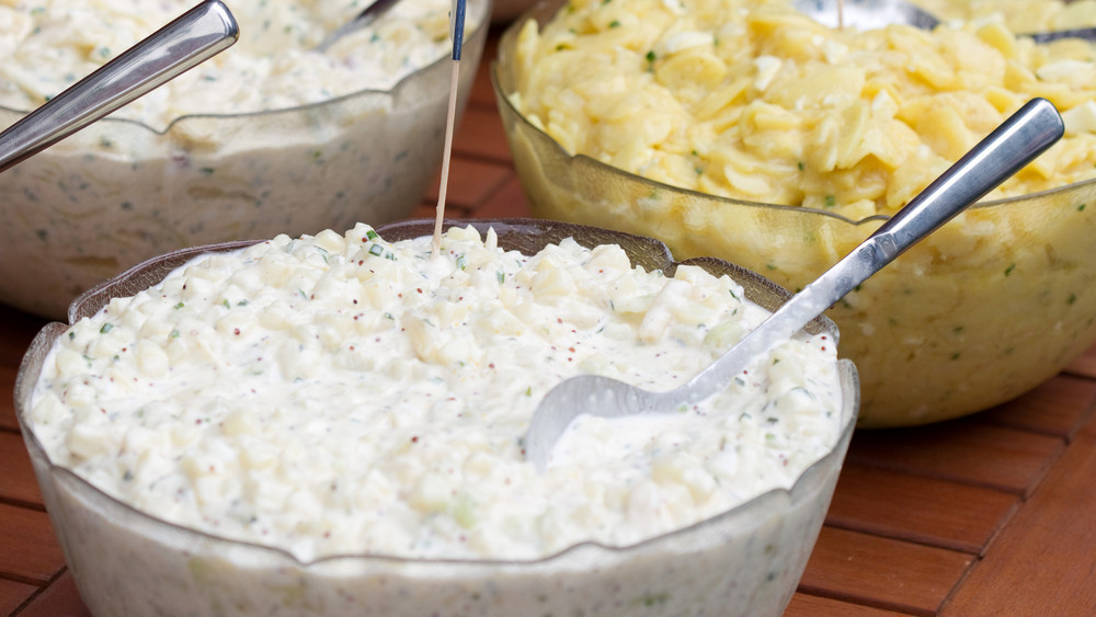 Kartoffelsalat Schüsseln