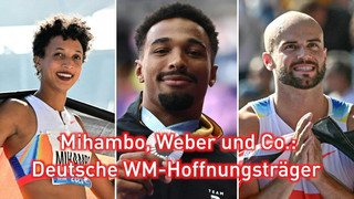 Mihambo, Weber und Co.: Die deutschen Hoffnungsträger für Tokio