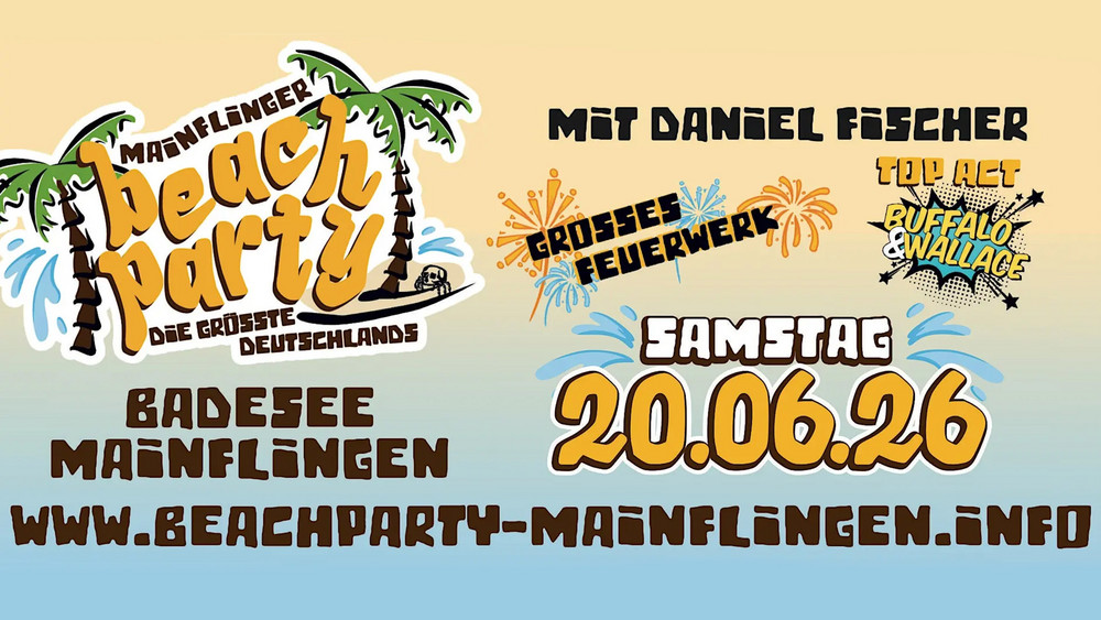 HIT RADIO FFH präsentiert: Beachparty Mainflingen