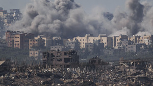 Live-Ticker zum Israel-Krieg: Geisel-Rufe auf Suchhund-Kamera