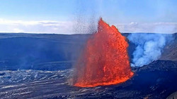 Spektakulärer Vulkanausbruch auf Hawaii