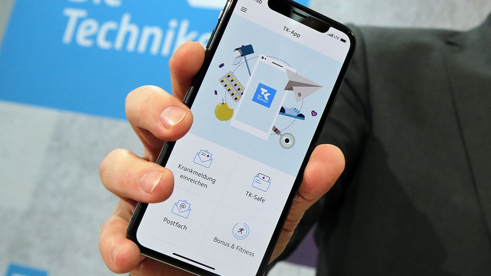 App einer Krankenkasse für die elektronische Patientenakte