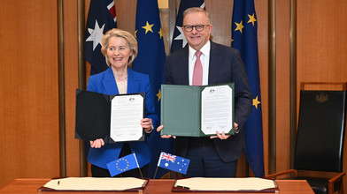 EU und Australien schließen Freihandelsabkommen ab