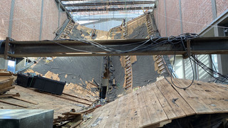 Nach Dacheinsturz: Aufräumarbeiten in Kasseler Elisabethkirche laufen