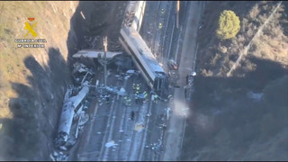 Nach Zugunglück in Spanien: Viele Tote und Verletzte