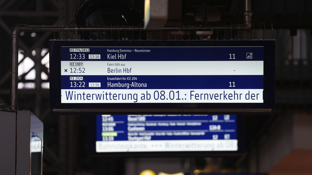 Winterwetter - Hamburg