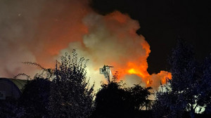 Brand in Bad Nauheim sorgt für Gestank bis nach Frankfurt