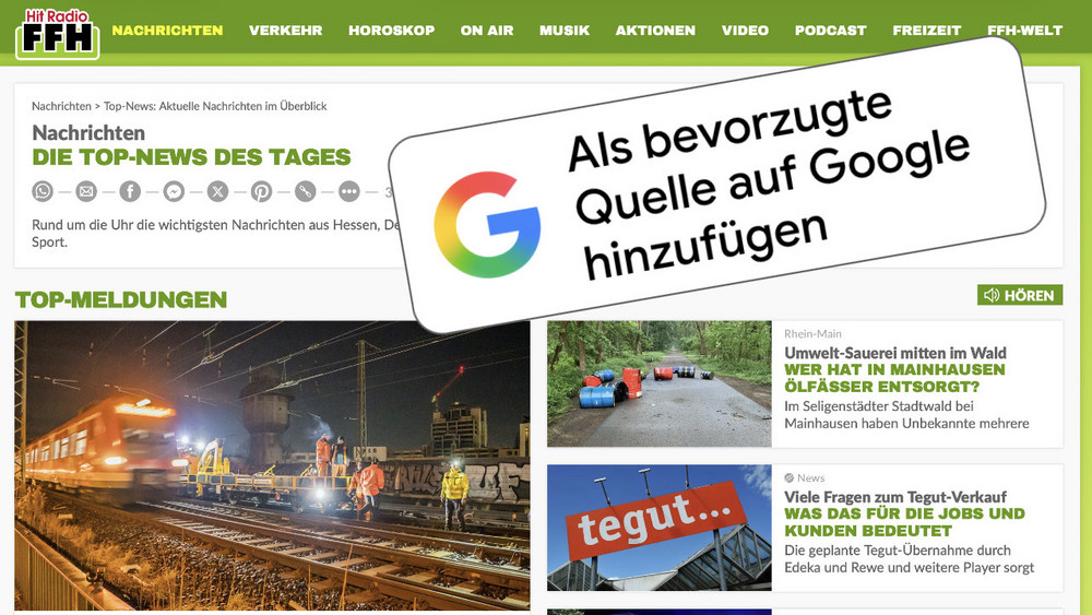 FFH Nachrichten Google