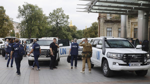 Ukraine: Atomexperten begutachten AKW Saporischschja - trotz Beschuss