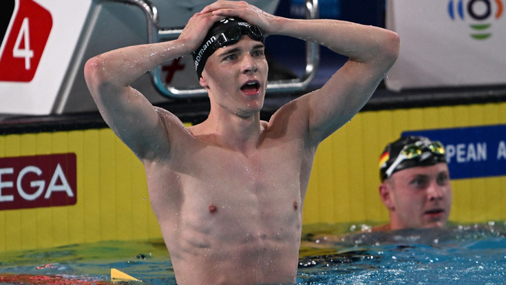 Schwimm-EM in Paris:  Liebmann feiert Gold und Weltrekord