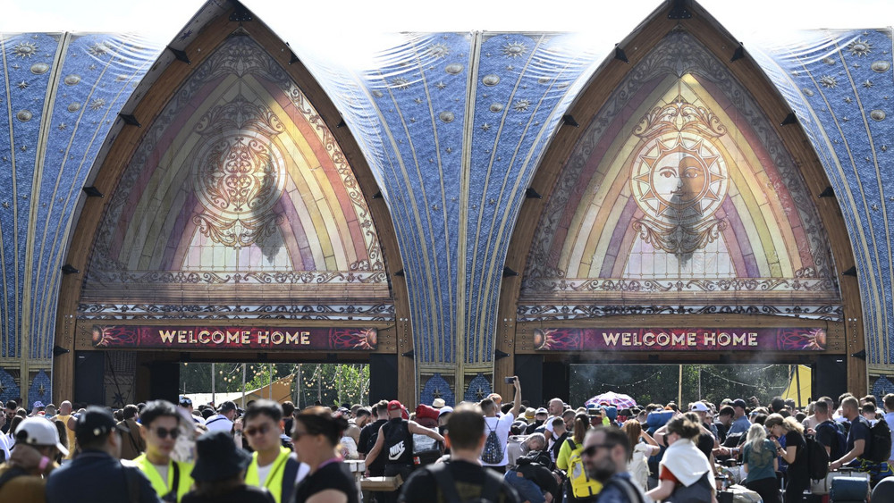 Tomorrowland-Festival - Campingplatz