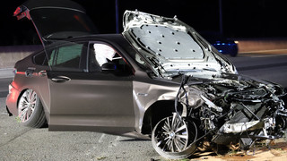Unfall auf der A5 bei Weiterstadt: Fünf Verletzte nach Reifenplatzer
