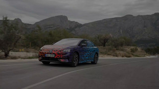 Erprobung des neuen Volkswagen ID.7 auf der Zielgeraden