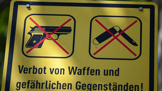 Deutlich mehr Fälle mit Schusswaffen in Hessen