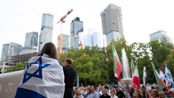 Demos in Frankfurt zum Jahrestag des Hamas-Angriffs