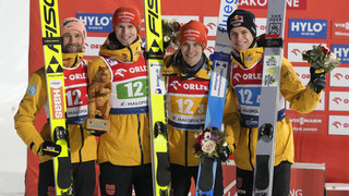 Wellinger stark: DSV-Adler im Team auf Platz drei in Zakopane