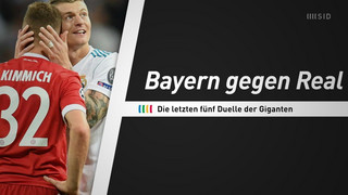 Bayern gegen Real: Die letzten fünf Duelle